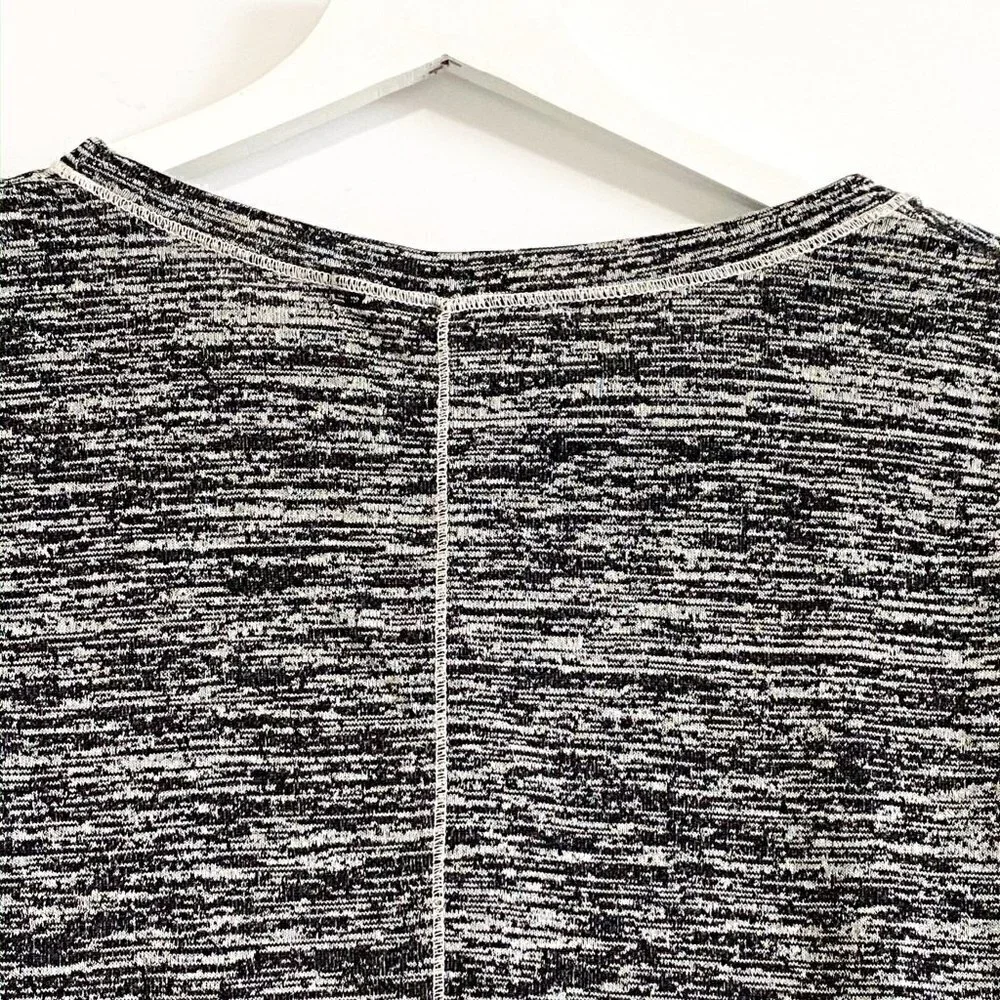 Michael Stars Marled Gray Long Sleeve Top, one size
